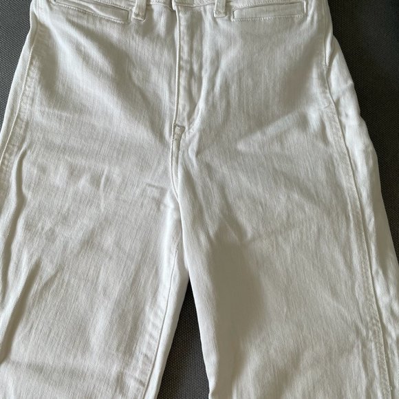 H&M High Waist White Jupe Culotte Size 2 - Picture 4 of 5